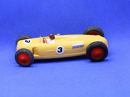 Slotcars66 Auto Union Type C 1/32nd scale Pink Kar slot car yellow #3 - 